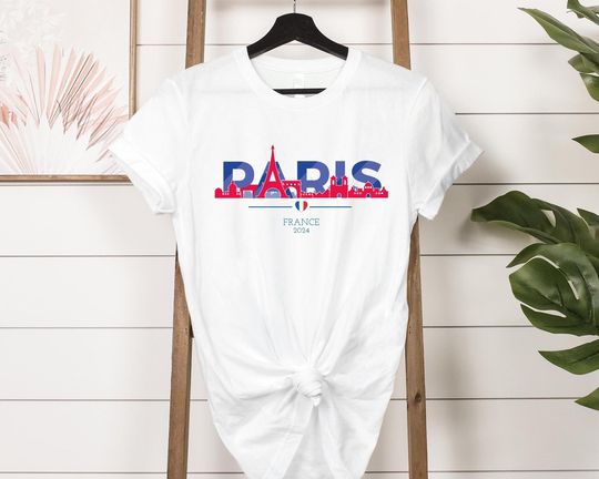 Paris France 2024 Shirt, 2024 Summer Sports Games Shirt, Let The Games Begin Tees, Paris 2024 T-Shirt, Sports Fan Shirt, Sports Lover Shirt
