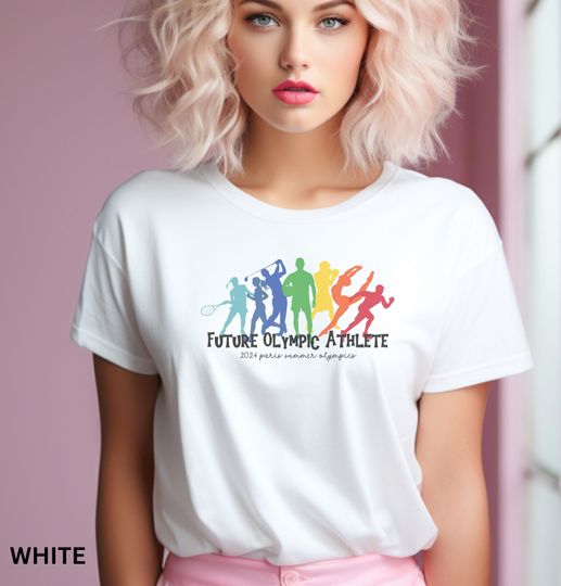 2024 Paris summer olympics t shirt future olympics athlete tshirt gift for friend sports lover shirt olympic games t shirt athletes gift