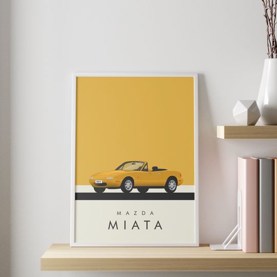 Discover Mazda Miata poster