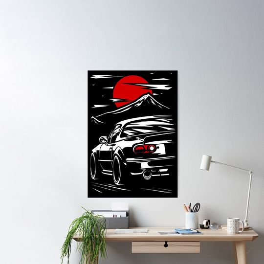 Discover Mazda MX-5 Miata Poster