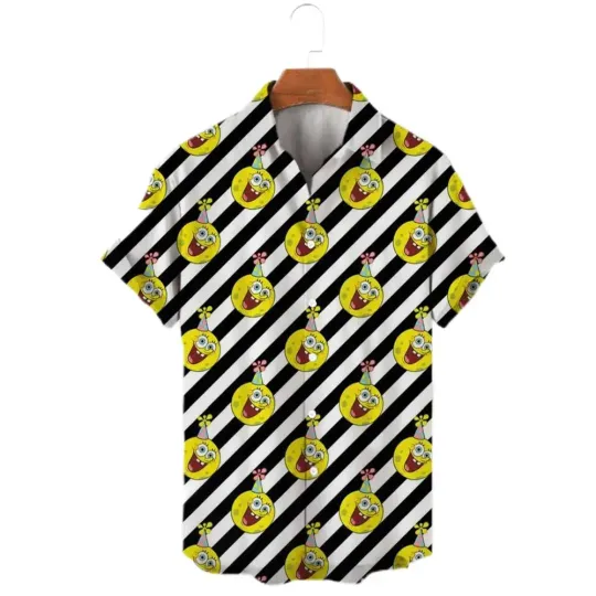 Funny Spongebob Hawaiian Shirt