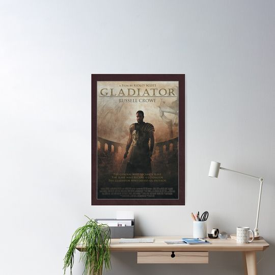 Discover Gladiator Movie Poster, Vertical Poster