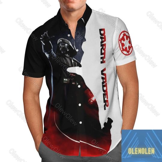 Discover Darth Vader Button Shirt, StarWars Darth Vader Hawaiian Shirt, Darth Vader Shirt