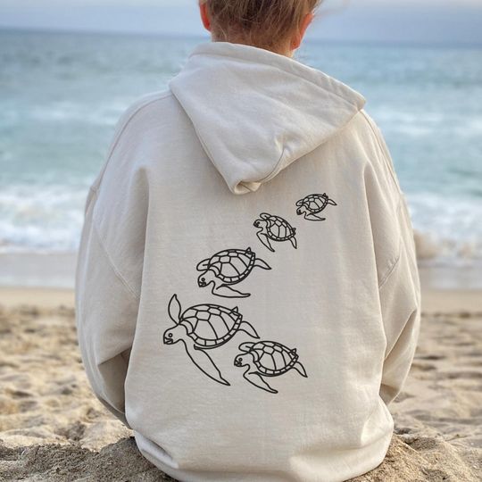 Discover Wave Riders Surfing Turtle Hoodie, Respect Our Locals Hoodie, Save The Turtles