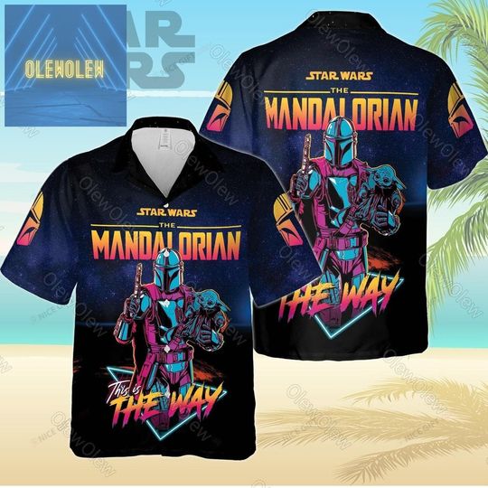 StarWars The Dadalorian Shirt, Dadalorian Hawaiian Shirt, StarWars Shirt For Dad