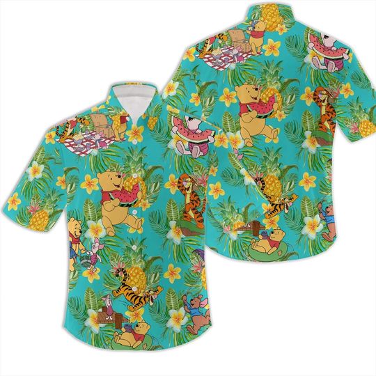 Discover Disney Winnie the Pooh Hawaiian Shirt