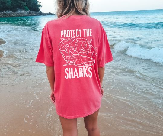 Discover Protect The Sharks Shirt, Respect Our Local Sharks Shirt, Shark Lover Gift