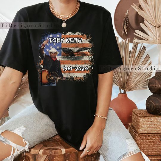 Toby Keith Memorial Country Song RIP Shirt Gift Merch for Fans, Toby Keith RIP shirt