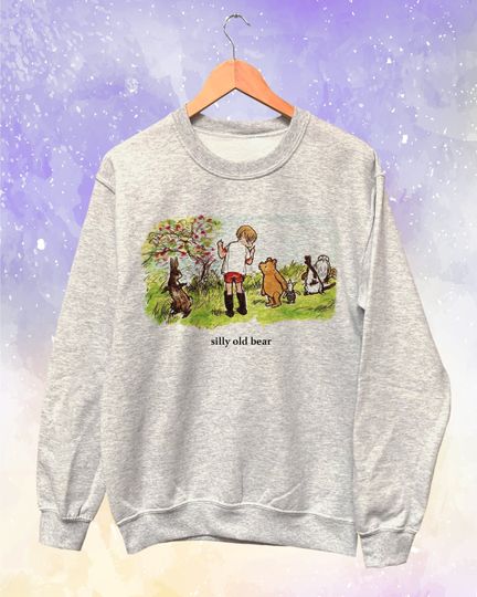Discover Winnie the Pooh and His Friends Vintage Style Sweatshirt