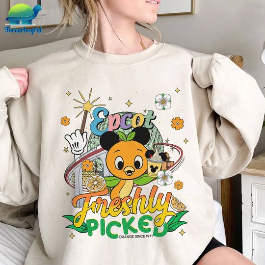 Discover Disney Epcot Orange Bird Sweatshirt