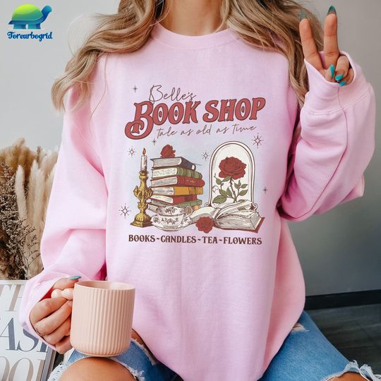 Discover Disney Vintage Retro Tale As Old As Time Sweatshirt