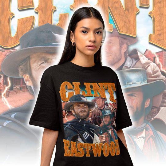 Clint Eastwood Retro T-shirt - Clint Eastwood Sweater