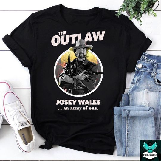 Discover The Outlaw Josey Wales Vintage T-Shirt, Josey Wales Shirt
