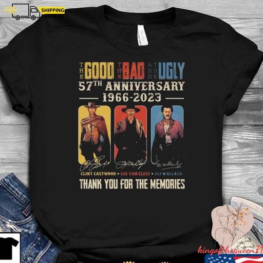 Clint Eastwood T-Shirt, 57th Anniversary