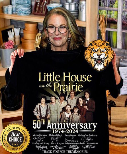 Discover Little House on The Prairie 50th Anniversary 1974 2024 Shirt