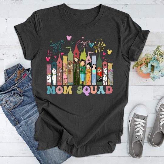 Disney Mom Squad Shirt, Mom Squad Shirt, Disney Mom Shirt