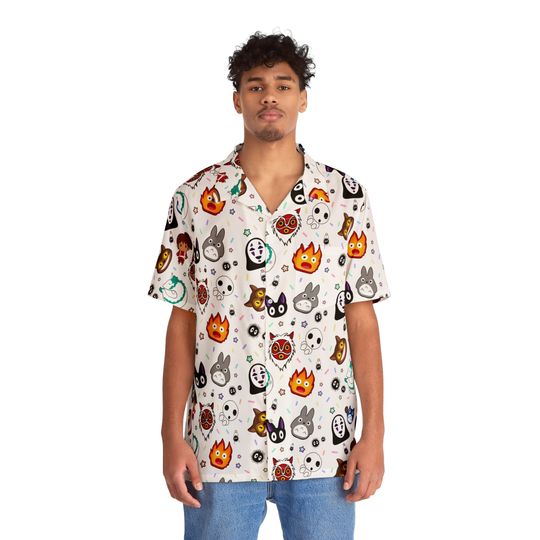 Studio Ghibli Hawaiian Shirt Aloha Shirt
