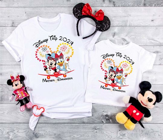 Mother Daughter Trip, Matching Mom and Daughter Shirts, Disney Outfit, Mommy and Me Shirts, Disney Vacation Shirts