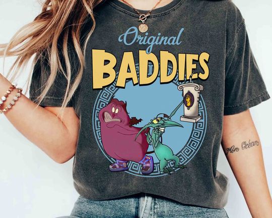 Retro Pain And Panic Baddies T-Shirt, Disney Villains Hercules Shirt