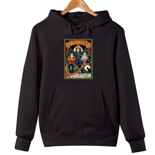 HOODIE (1708) Sanderson Sisters Hocus Pocus Witches