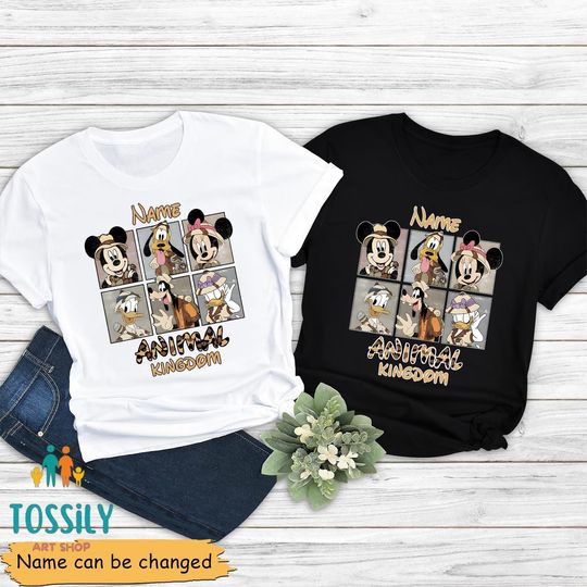 Disney Animal Kingdom Mickey And Friends Shirt, Disney Mickey Safari Shirt,  Disney Safari Family Matching Shirts