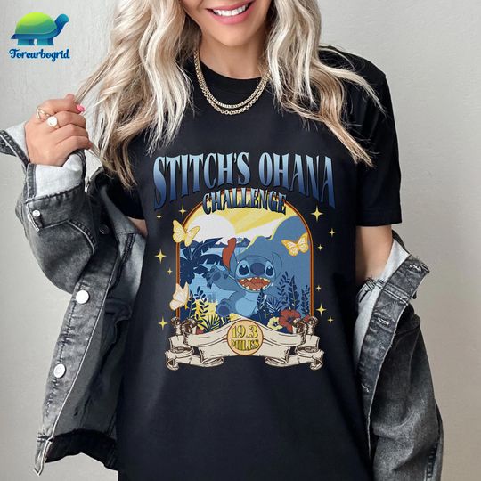 Discover Disney Stitch's 'Ohana Challenge Shirt