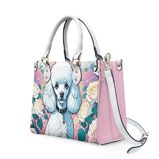 Discover Poodle Leather Bags, Dog Lover Gift