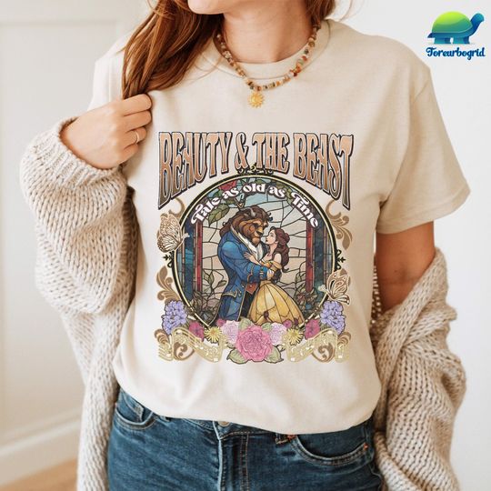 Discover Disney Beauty & The Beast Shirt | Belle Princess Shirt | Tale As Old As Time