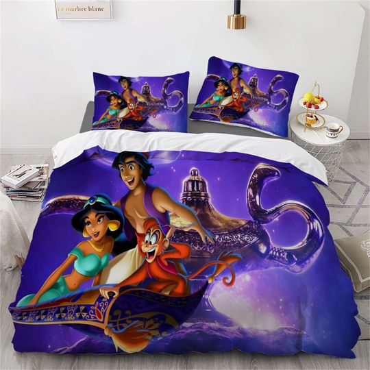 Aladdin Printing Bedding Set Comfortable and Fashionable