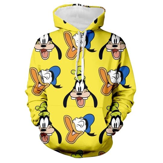Disney Mickey and Goofy 3D Hoodie
