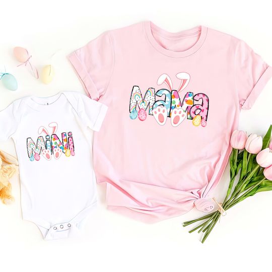 Discover Custom Bunny style Family T-shirt