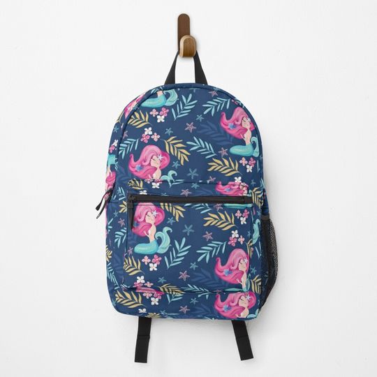 Little cute mermaid  Backpack