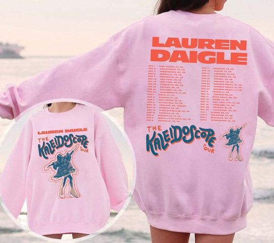 Discover NEW 2024 Lauren Daigle The Kaleidoscope Tour 2023-24 Sweatshirt
