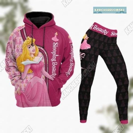 Aurora Disney Princess Hoodie Legging, Sleeping Beauty Hoodie