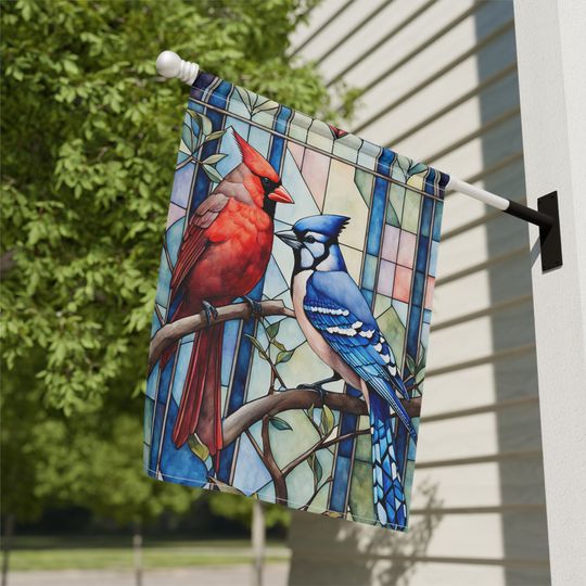 Discover Cardinal house flags, Cardinal Lover house flags