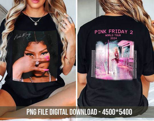 Nicki Minaj, Nicki Minaj Pink Friday 2 Tour Shirt