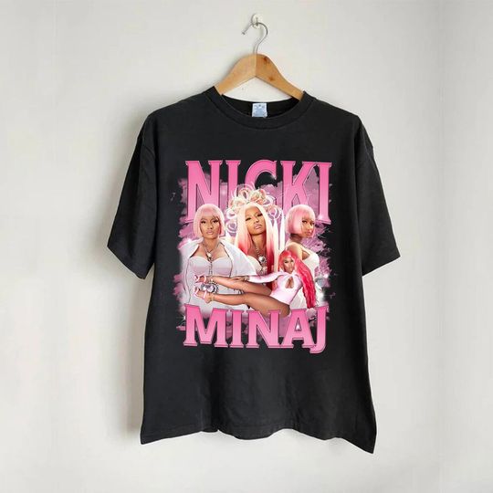 Nicki Minaj 90's Vintage Shirt, Pink Friday 2 Gag City, Nicki Minaj Rapper Shirt