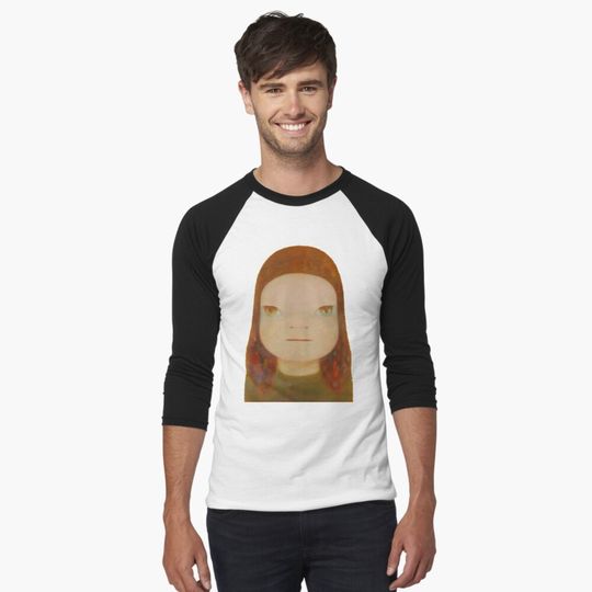 yoshitomo nara Baseball ¾ Sleeve Tee