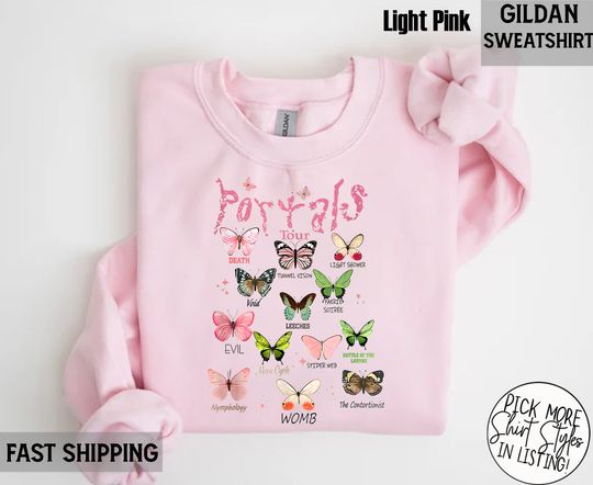 Retro Melanie Martinez Portals Sweatshirt, The Trilogy 2024 Tour