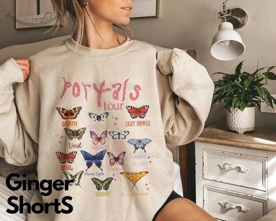 Retro Melanie Martinez Portals Sweatshirt, The Trilogy 2024 Tour