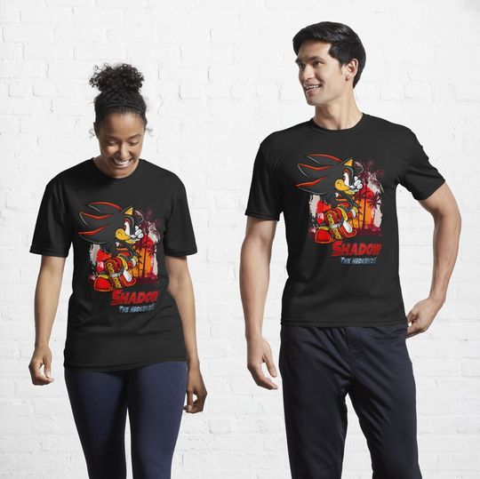 Shadow the hedgehog Active T-Shirt