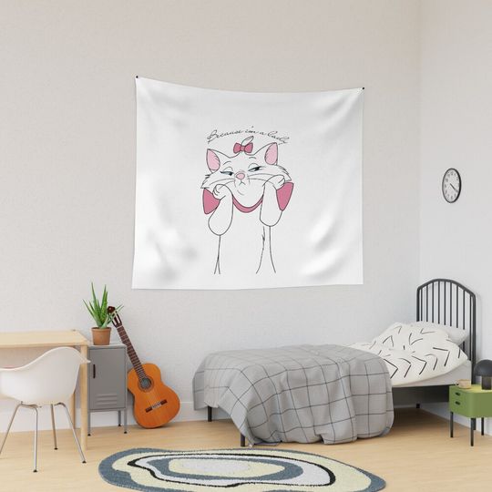 Marie Disney The Aristocats Tapestry