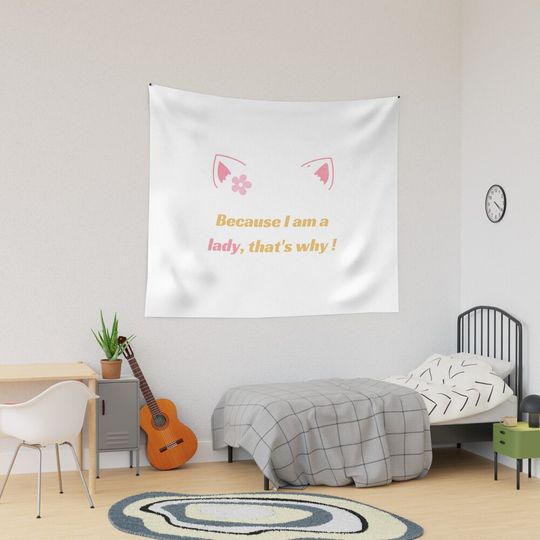 BECAUSE I AM A LADY, THAT`S WHY! Disney The Aristocats Tapestry