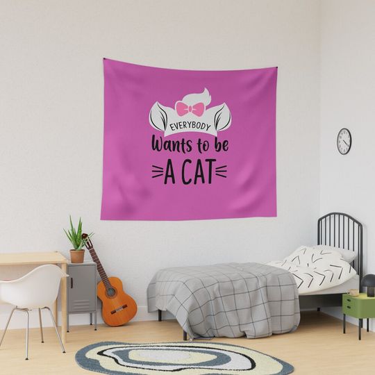 Everybody Wants to be a Cat Disney The Aristocats Tapestry