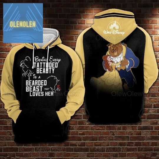 Disney Belle Hoodie, Beauty And The Beast Hoodie, Beauty Belle Hoodie