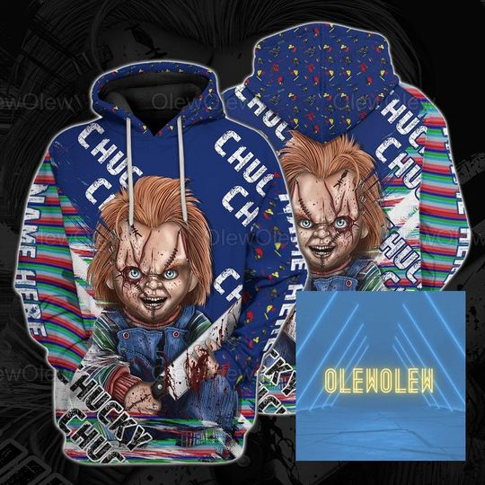 Custom Chucky Hoodie, Chucky Hoodie, Chucky Hoodie, Chucky Hoodie