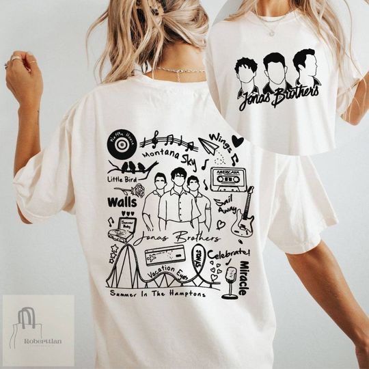 Jonas Brothers Shirt, Jonas Brothers Tour Shirt, Five Albums One Night Tour Shirt