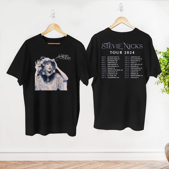 Discover 2024 Stevie Nicks Tour Live In Concert T-Shirt, Stevie Nicks Shirt