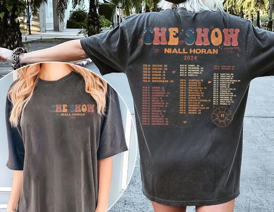 Niall Horan The show Live on tour 2024 Shirt, Live on tour 2024 Graphic Shirt