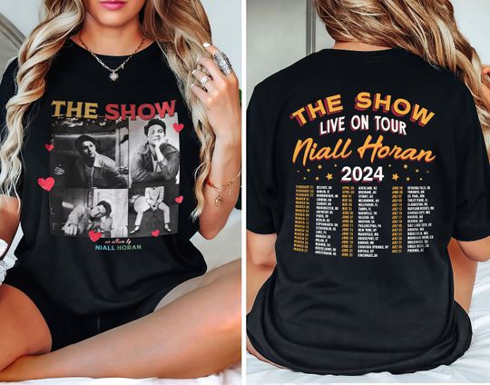 Niall Horan The Show 2024 Tour Shirt, Niall Horan Music Shirt